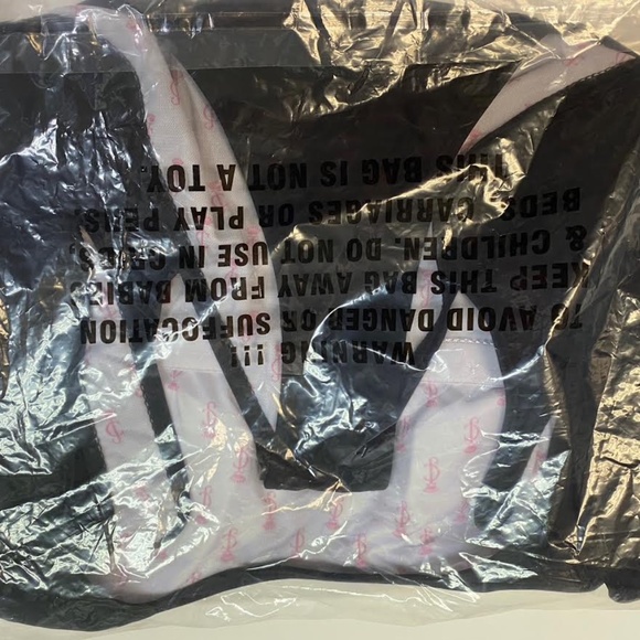 NWT Juicy Couture Contrast Logo Black Swimsuit - Picture 9 of 9